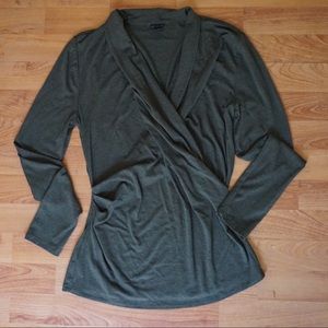 Ann Taylor Soft Wrap Top